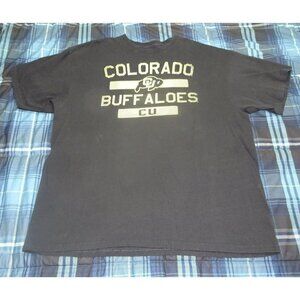 NCAA Colorado Buffaloes Black T-Shirt Size 2XL